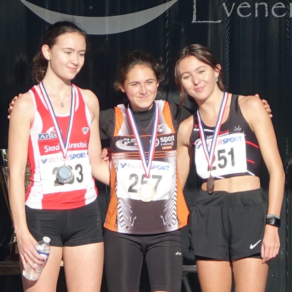 podium coureuses cross country