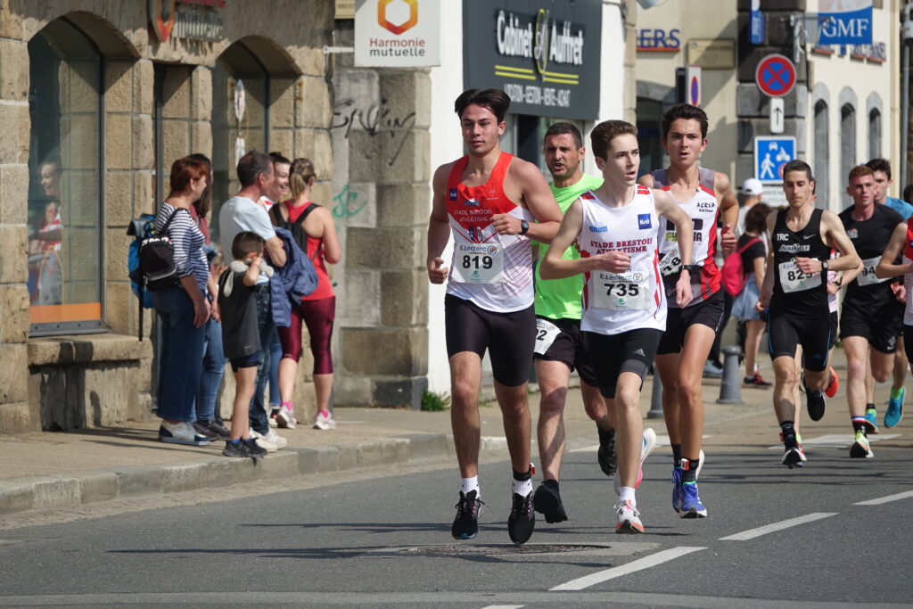 coureurs sur route