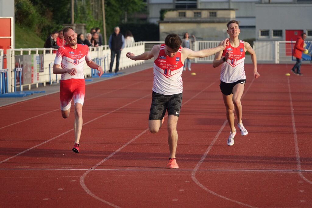 arrivée 400m hommes