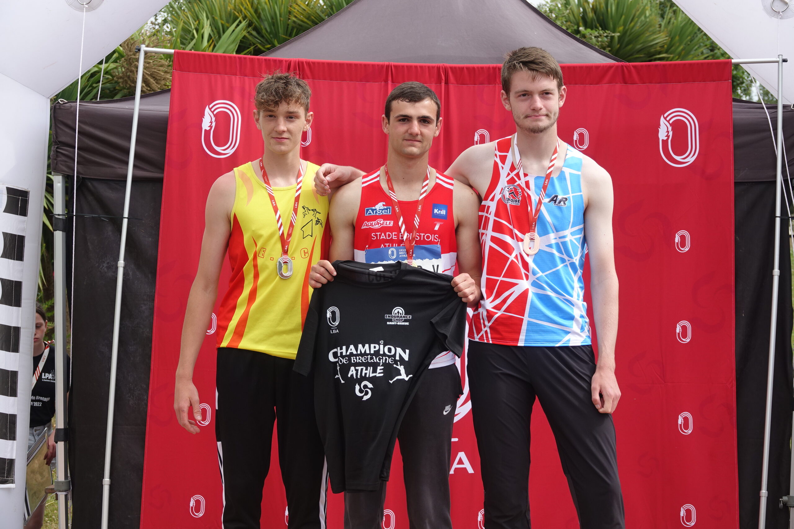 Valentin Colomer podium hauteur juniors