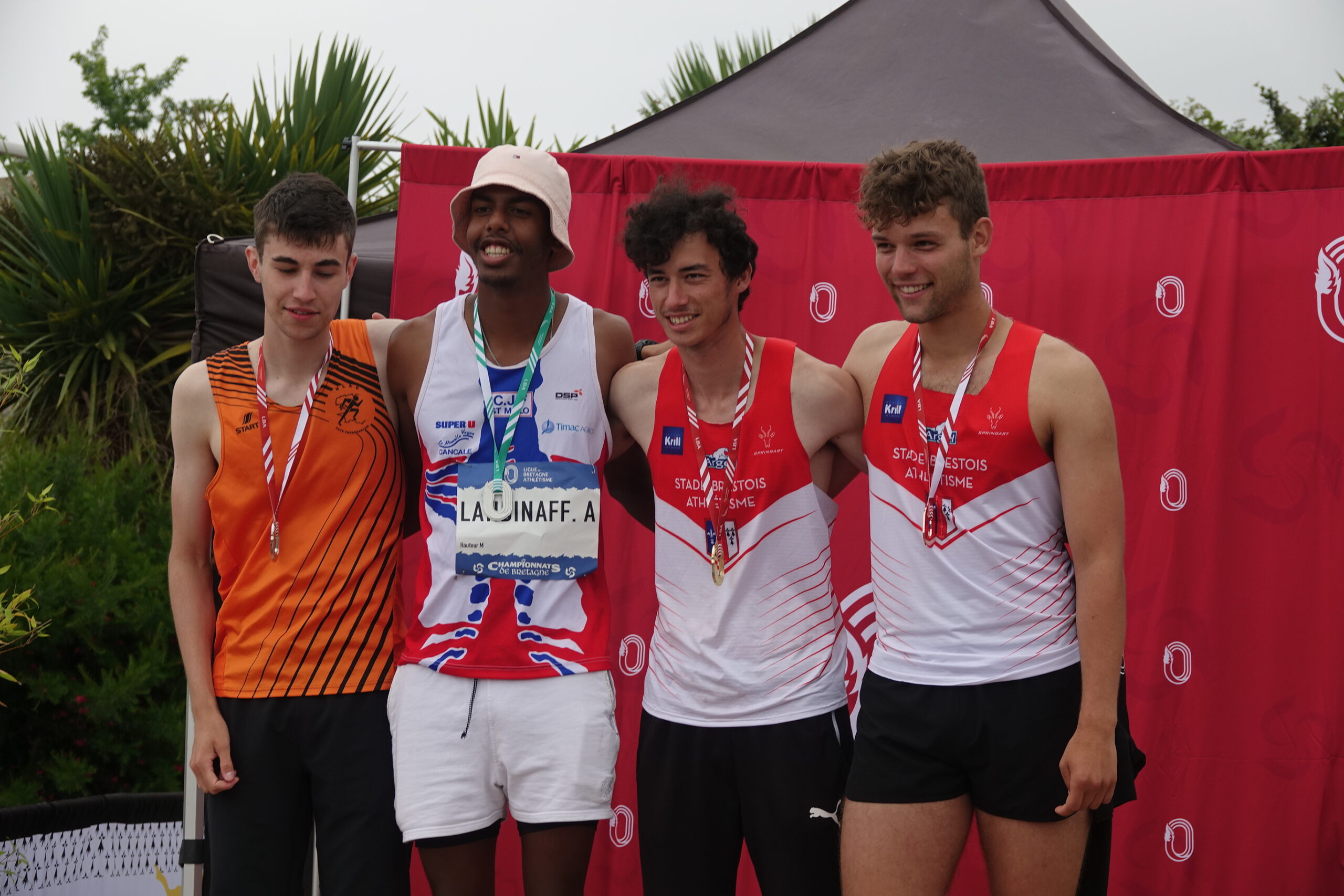 Nolan Raoul et Maël Gaignard podium hauteur espoirs