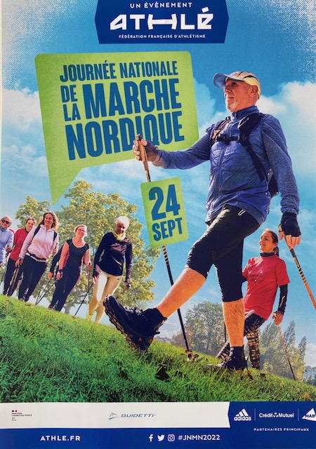 Visuel Journée nationale marche nordique 2022