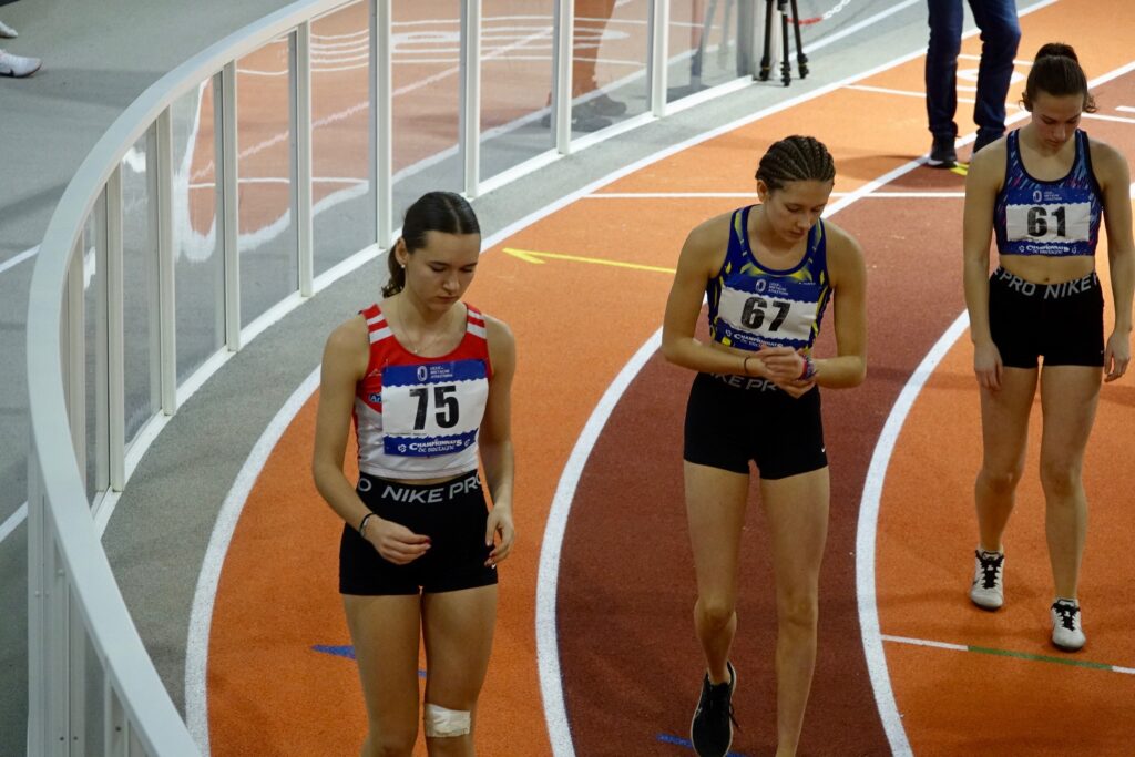 Eva Zonca Bretagne épreuves combinées 2023 au départ du 800m
