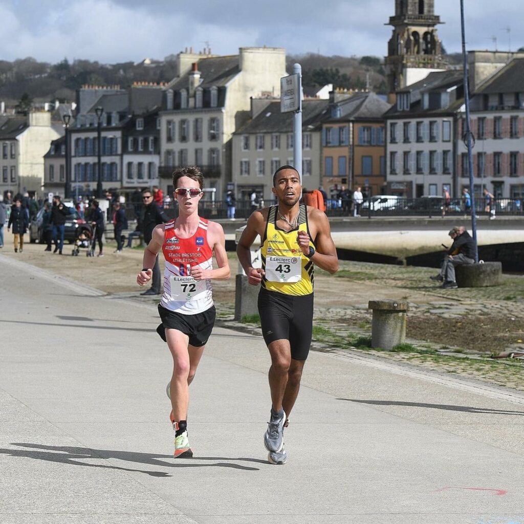 Nicklas Pilven sur le 10km de la Corrida de Landerneau 2023