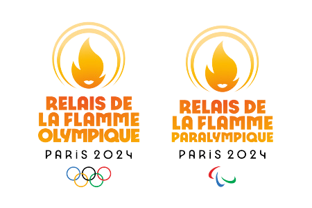 Logo relais flamme olympique