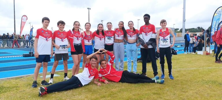 Les 3 relais 8-2-2-8 au Bretagne 2024 à Quimper