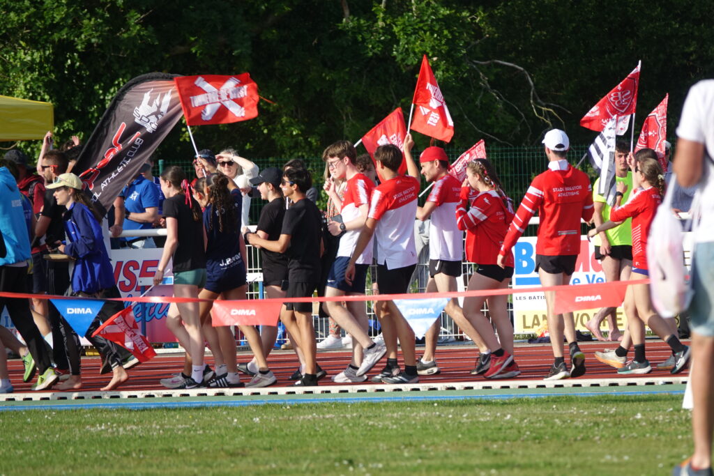 Tour d'honneur équipes 2 et 3 au 2e tour interclubs 2025 à St Renan