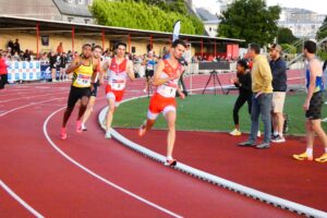 Benoît Campion sur le 800m du meeting Karine Bouguéon du 23 mai 2025