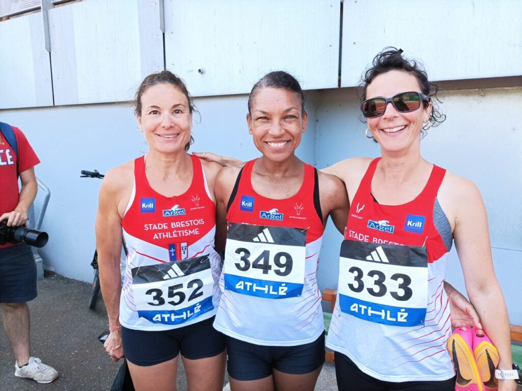 Maria Terente Corre, Gaëlle Mudherwa et Naima Boudaoud au France masters 2025