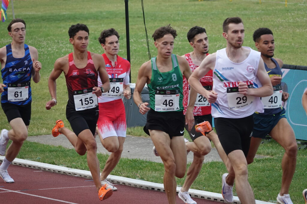 Léni Allard sur le 800m de la Tempo Run League 2025