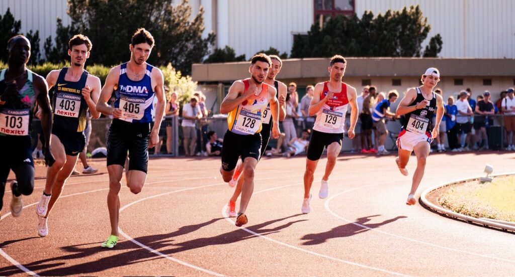 Alexandre Le Paih sur le 800m du meeting de Carquefou 2025