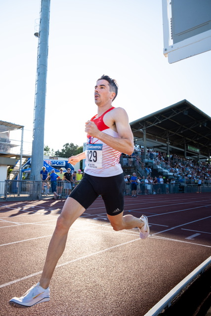 Alexandre Le Paih sur le 800m du meeting de Carquefou 2025