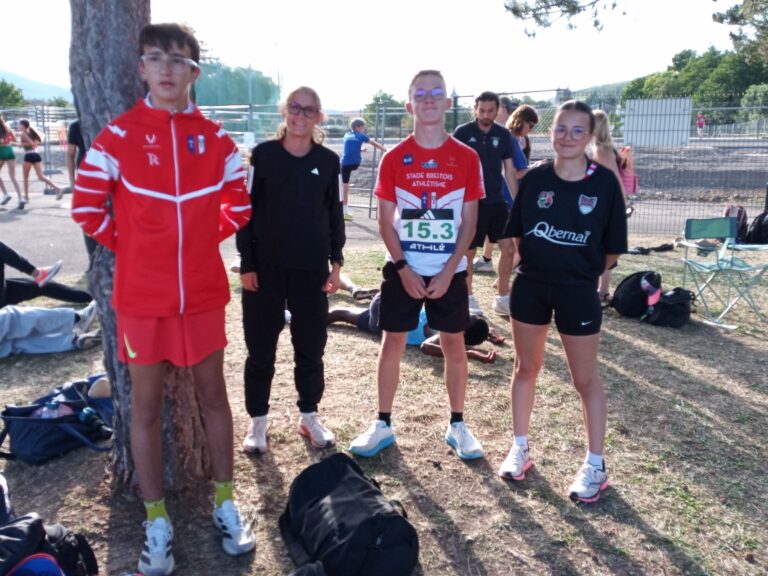 Minimes à la finale nationale des pointes d'or 2025 à Obernai