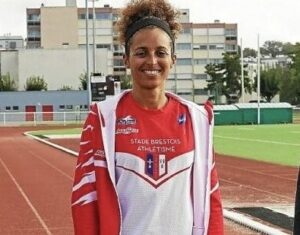 Francine Jaurès en octobre 2021 lors de sa nomination en tant que chargée de développement du club