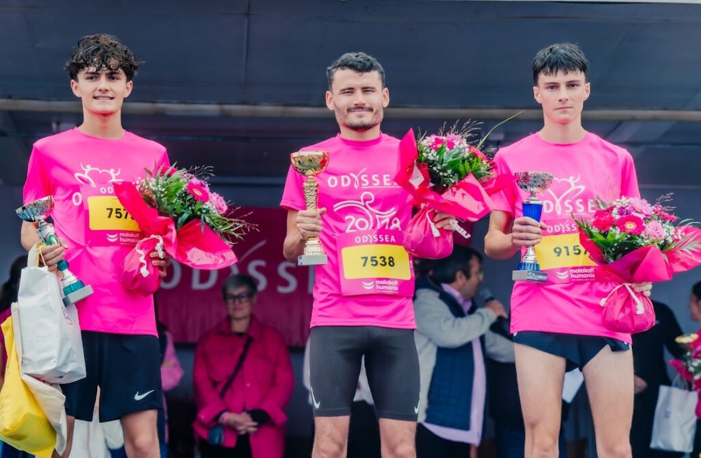 Odyssea 2025 Podium du 5km hommes