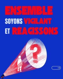 Visuel sur campagne de prévention zéro tolérance pour les violences dans