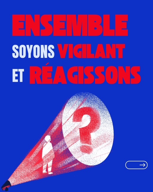 Visuel sur campagne de prévention zéro tolérance pour les violences dans