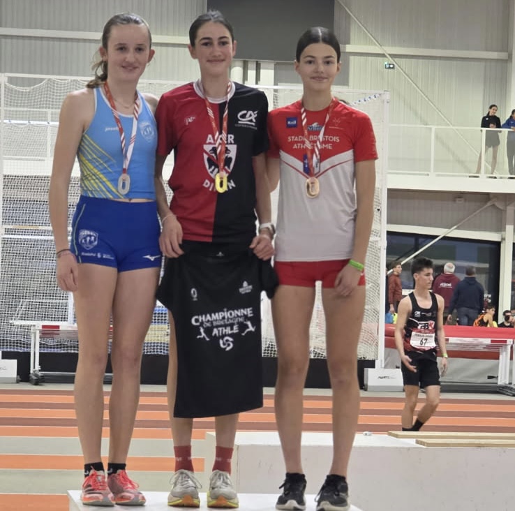 Inès Muscat 3e du pentathlon en salle 2025