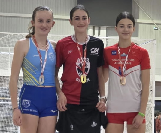 Inès Muscat 3e du pentathlon en salle 2025