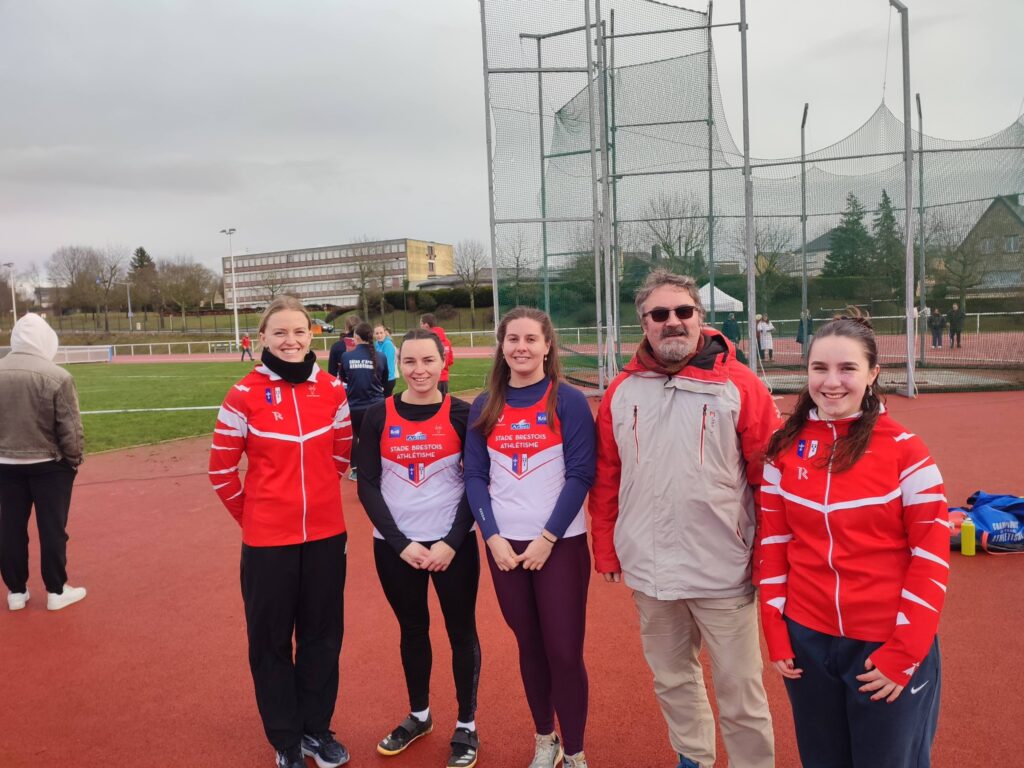 Nos lanceuses au Bretagne de lancers longs 2026