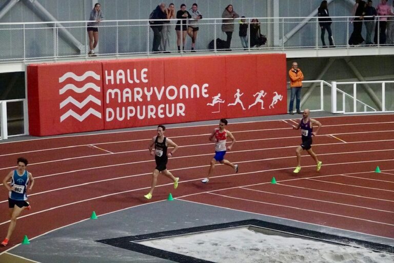 Théo Archambaud au Finistère en salle 2026 sur 1500m à St Brieuc