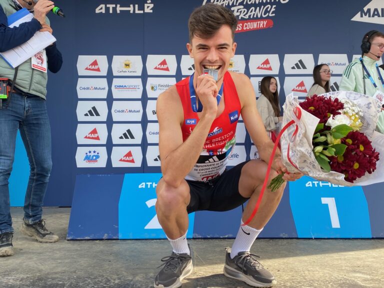 Benoît Campion vice-champion de France de cross court 2026 à Carhaix