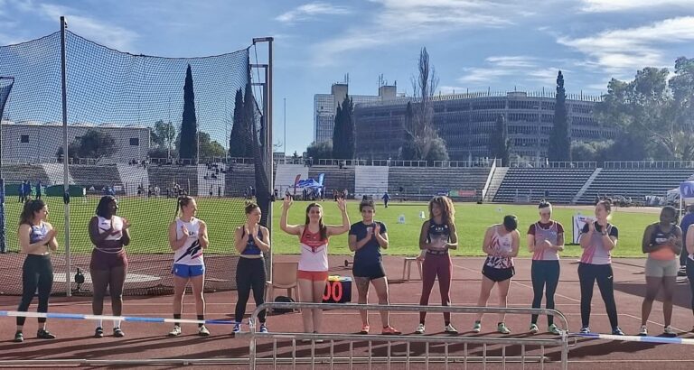 Rosalie Grondin au France hivernaux de lancers 2026 à Nice