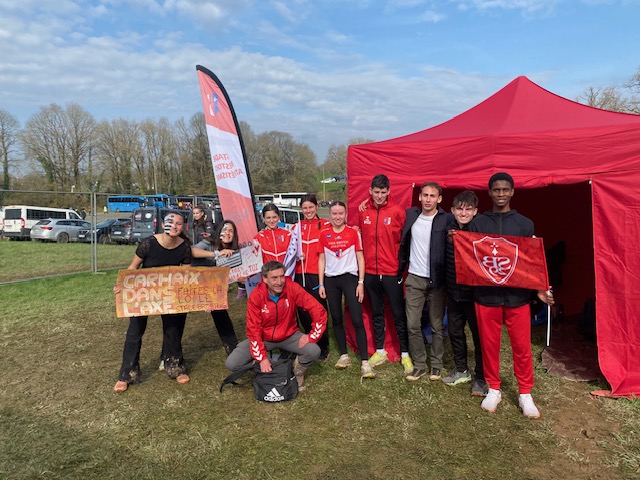 Nos supporters au France de cross 2026 à Carhaix