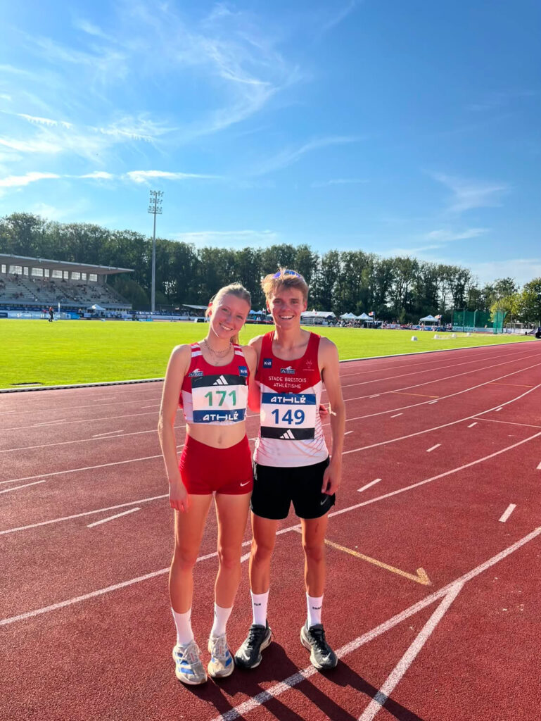 Elise Le Menn et Maël Bruno à l'Open de France 2026 à Blois