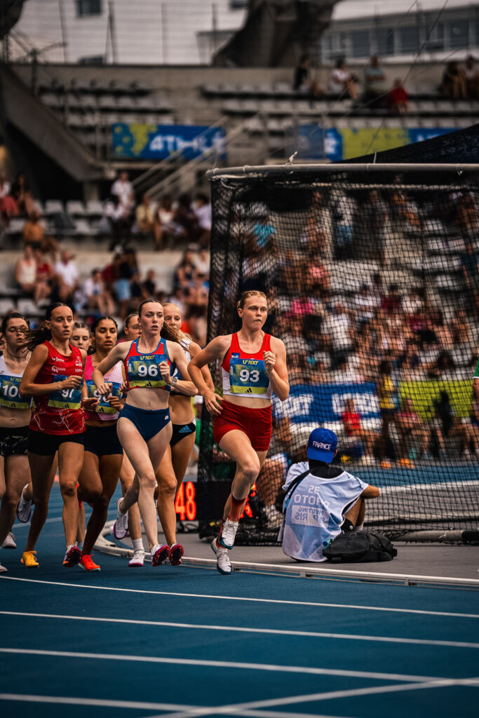 Anna Vourch sur le 1500m des championnats de France UNXT 2026
