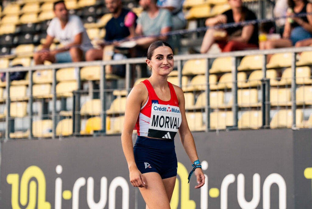 Louise Morval aux championnats de France Elite 2026 à Albi